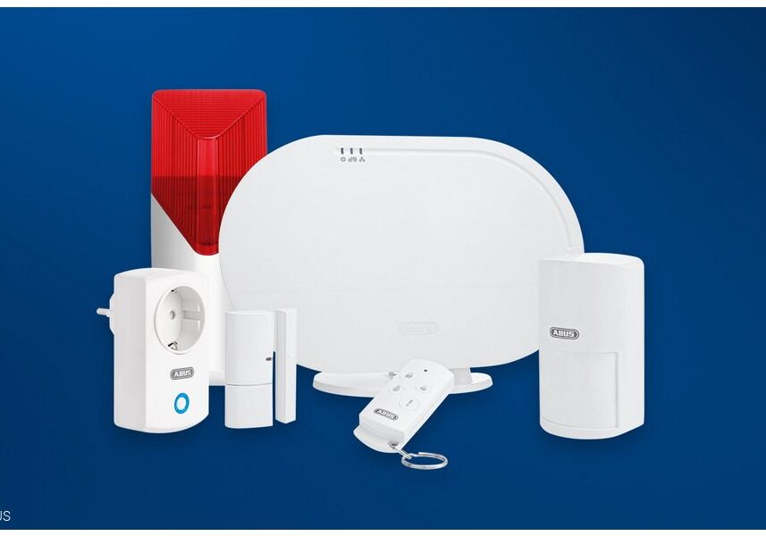ABUS Smartvest Alarmanlage mit Komponenten