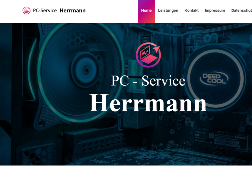 Homepage PC Service Herrmann